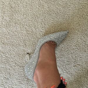 Steve Madden crystal heels